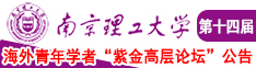 黄色搞逼逼南京理工大学第十四届海外青年学者紫金论坛诚邀海内外英才！